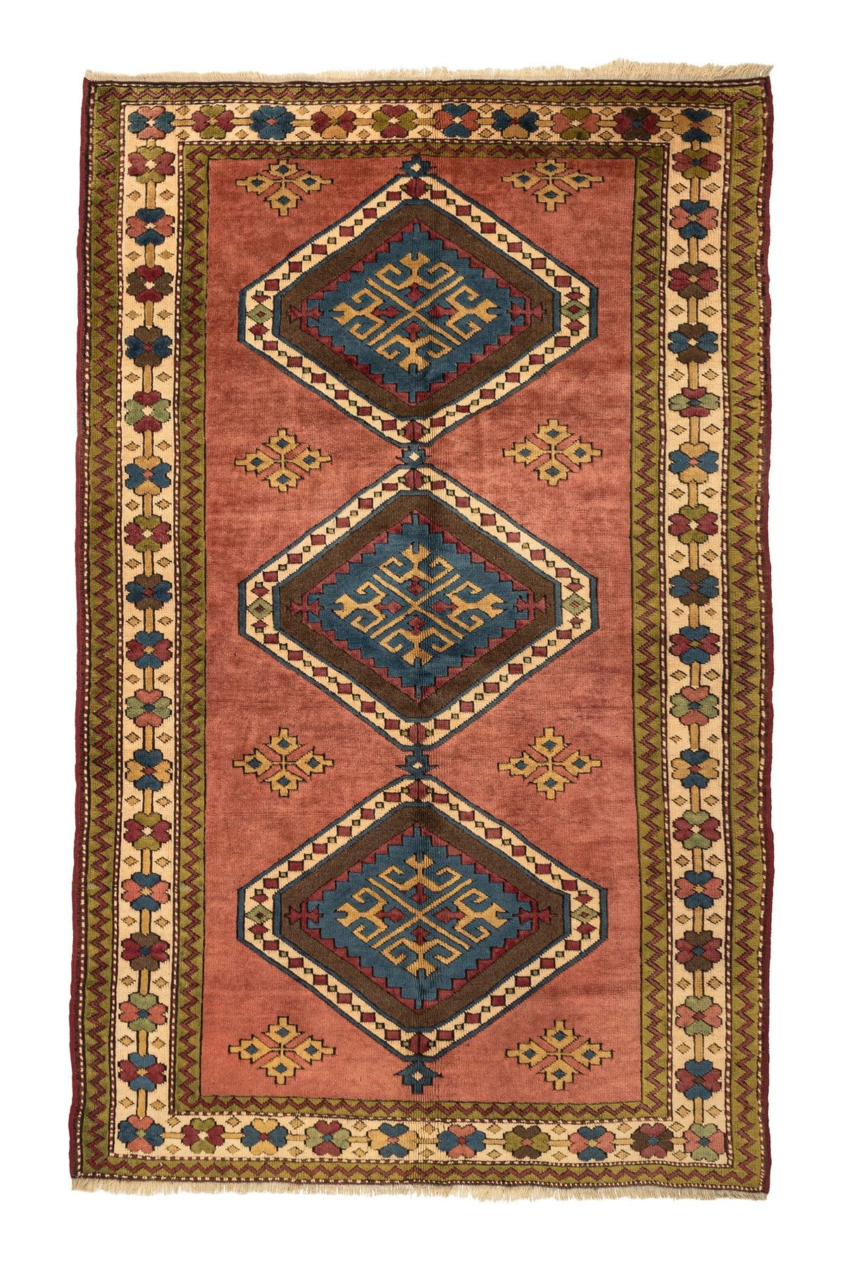 Sivas Kilim Rug (2.5 x 6.6 ft) | KILIM WHOLESALE - Vintage Handmade Pillows - Vintage Handmade Kilim Rugs - It is 100% wool. Artistic and historical rugs. Old handwoven rugs. - Online hand woven rugs and kilim cushions sales. Shipping to all ove
