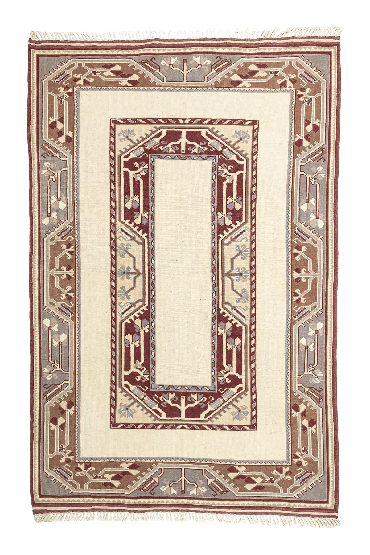 Sivas Kilim Rug (2.5 x 6.6 ft) | KILIM WHOLESALE - Vintage Handmade Pillows - Vintage Handmade Kilim Rugs - It is 100% wool. Artistic and historical rugs. Old handwoven rugs. - Online hand woven rugs and kilim cushions sales. Shipping to all ove
