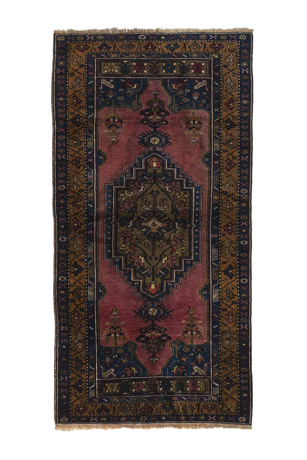 Sivas Kilim Rug (2.5 x 6.6 ft) | KILIM WHOLESALE - Vintage Handmade Pillows - Vintage Handmade Kilim Rugs - It is 100% wool. Artistic and historical rugs. Old handwoven rugs. - Online hand woven rugs and kilim cushions sales. Shipping to all ove