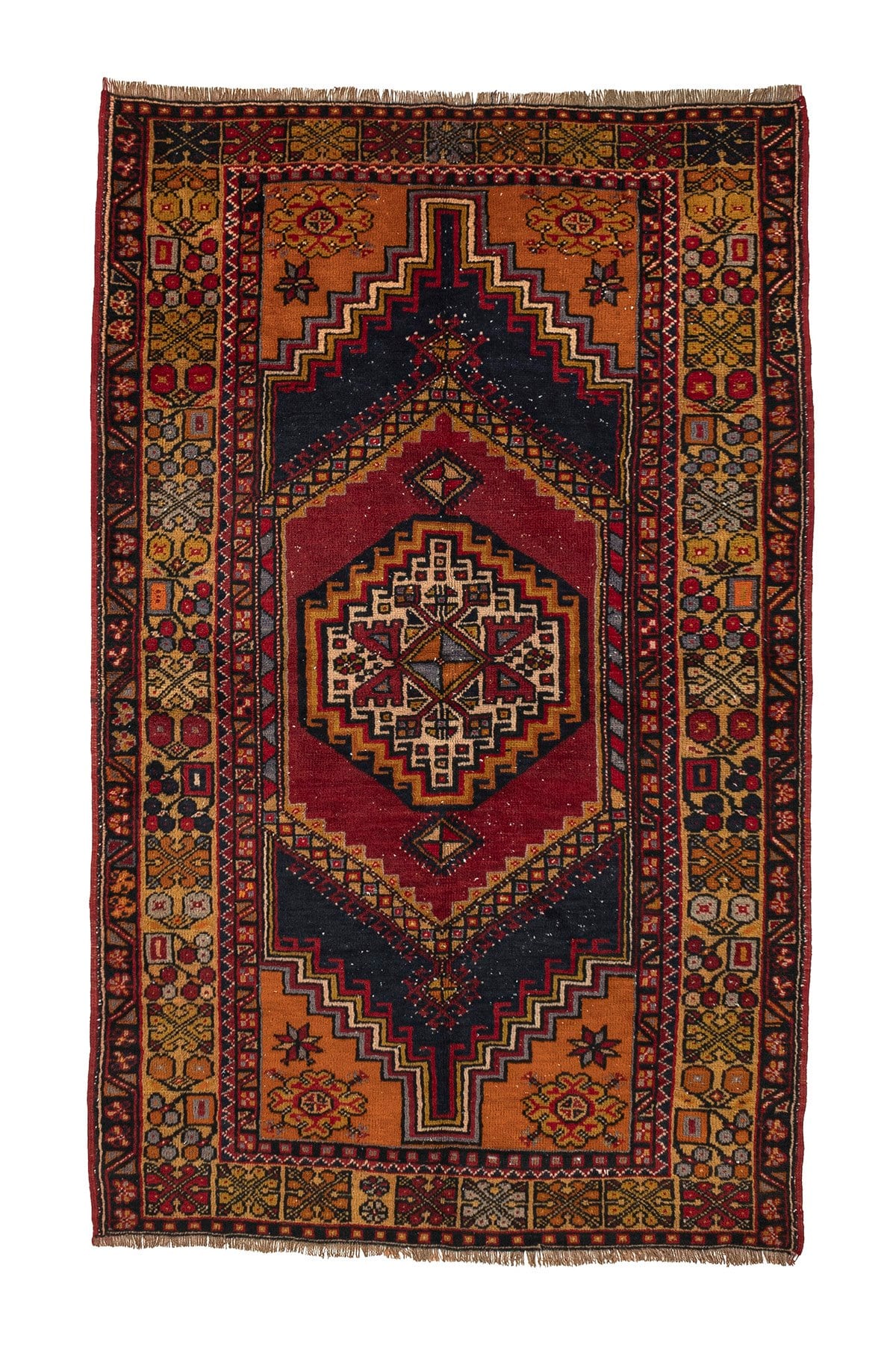 Sivas Kilim Rug (2.5 x 6.6 ft) | KILIM WHOLESALE - Vintage Handmade Pillows - Vintage Handmade Kilim Rugs - It is 100% wool. Artistic and historical rugs. Old handwoven rugs. - Online hand woven rugs and kilim cushions sales. Shipping to all ove