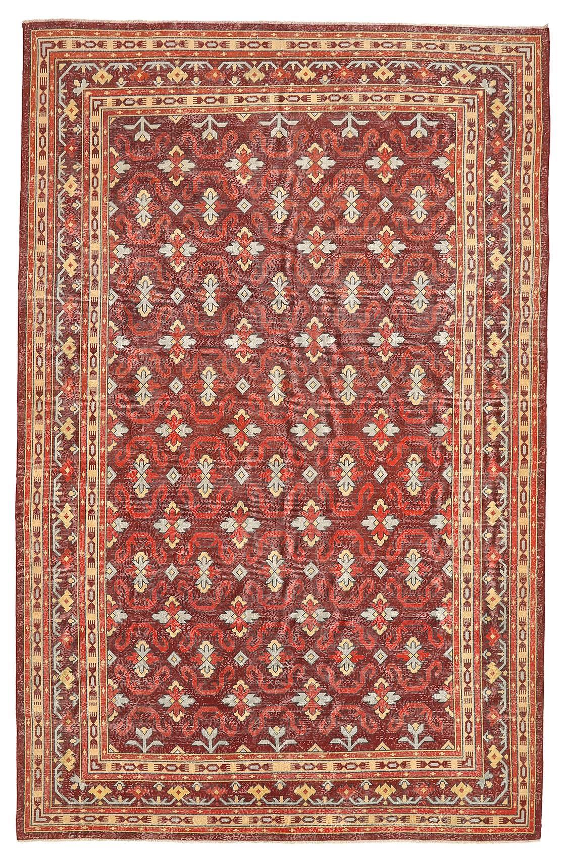 Large Vintage Khotan Rug - 8`0'' x 12`8''