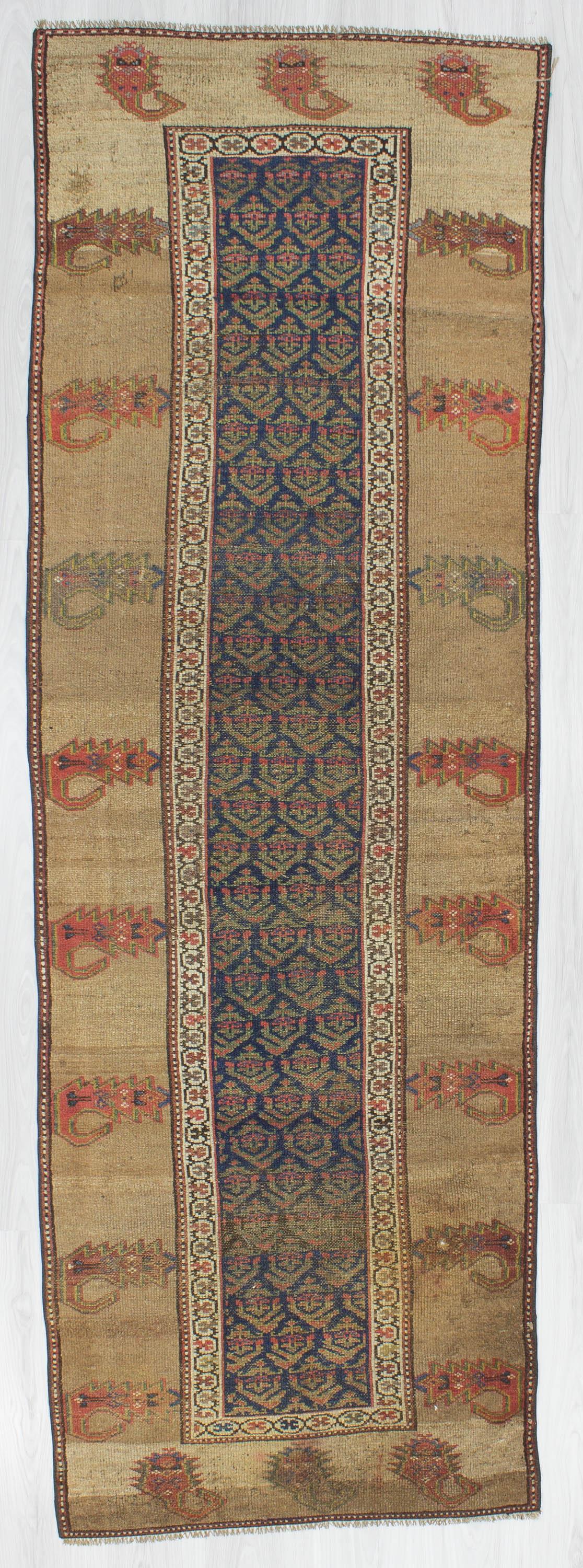 Antique Decorative Persian Serapi Rug