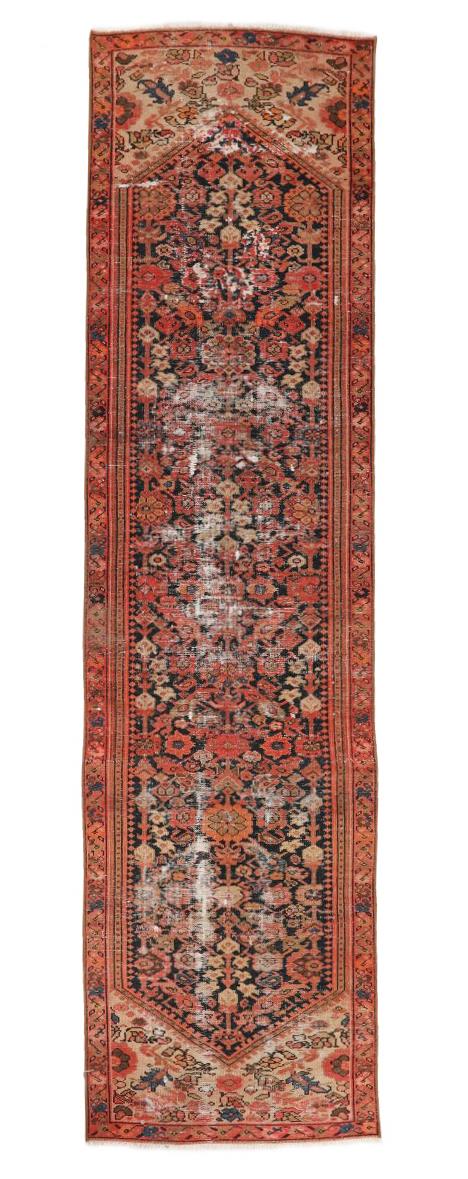 Distressed Antique Malayer Runner - 2`5'' x 8`11''