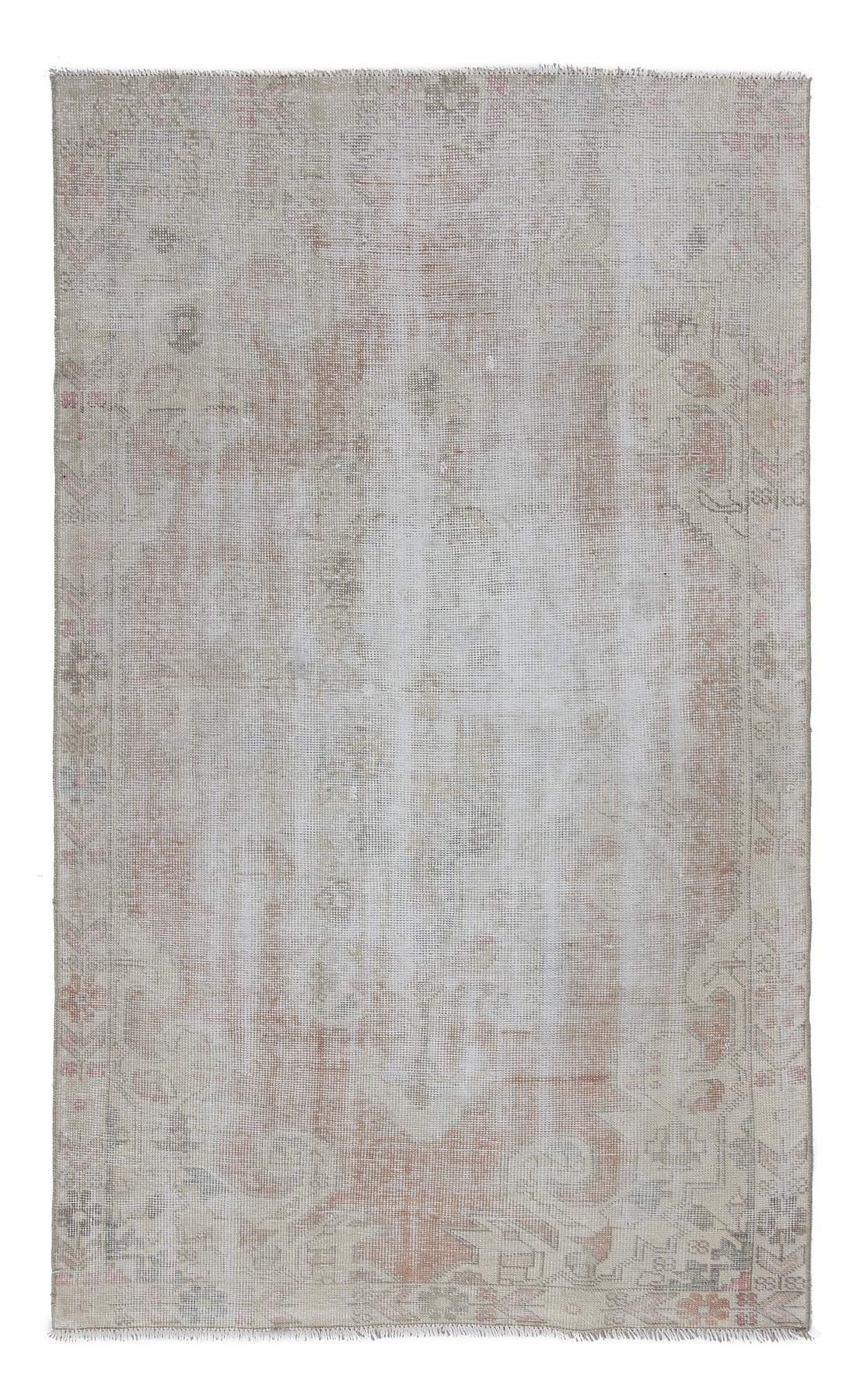 Distressed Vintage Turkish Rug