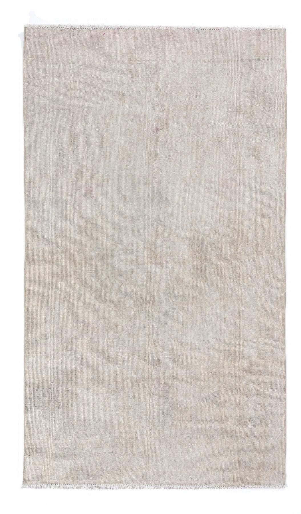 Faded Vintage Turkish Area Rug