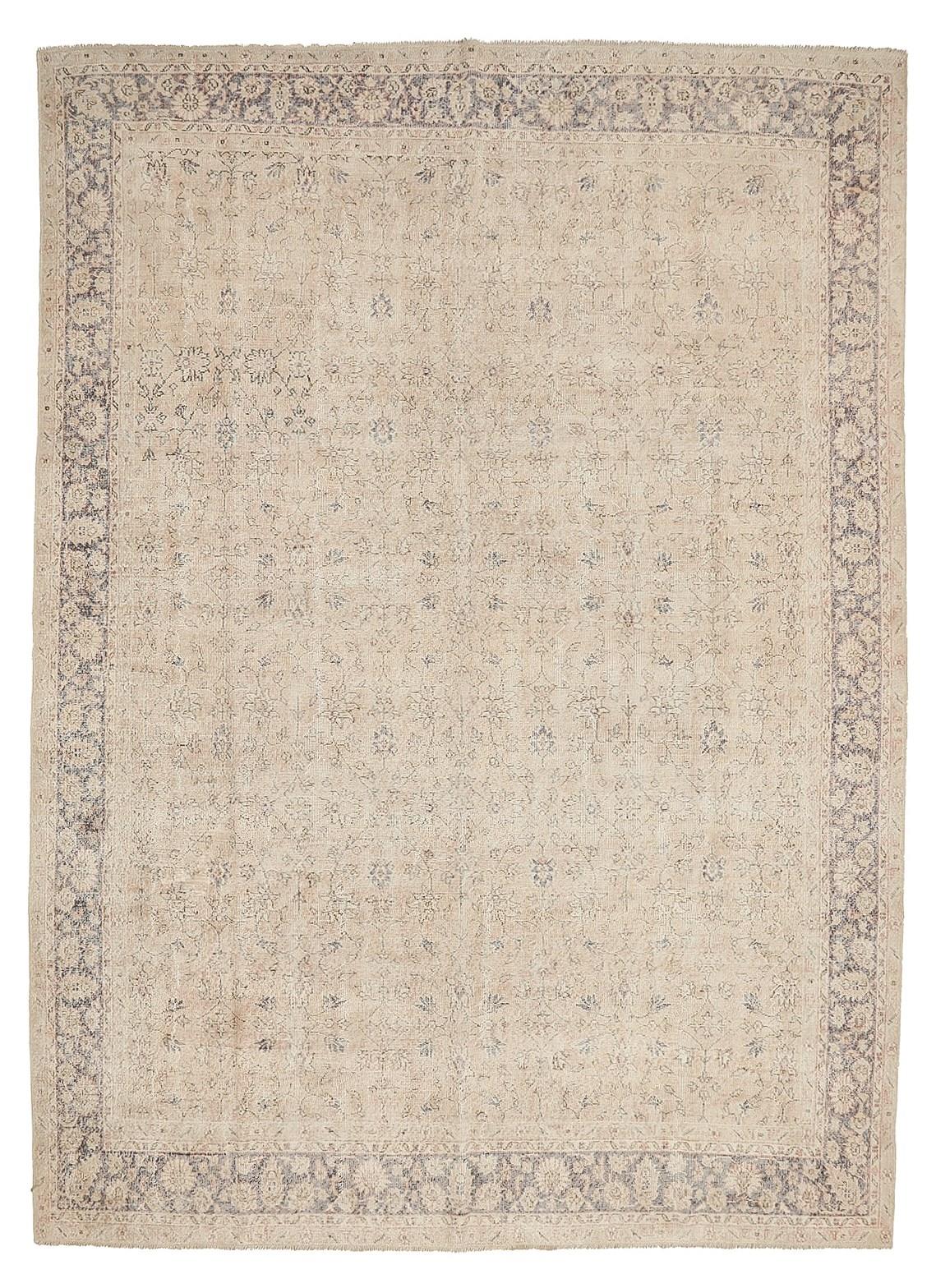 Large Vintage Turkish Oushak Rug - 8`9'' x 12`2''