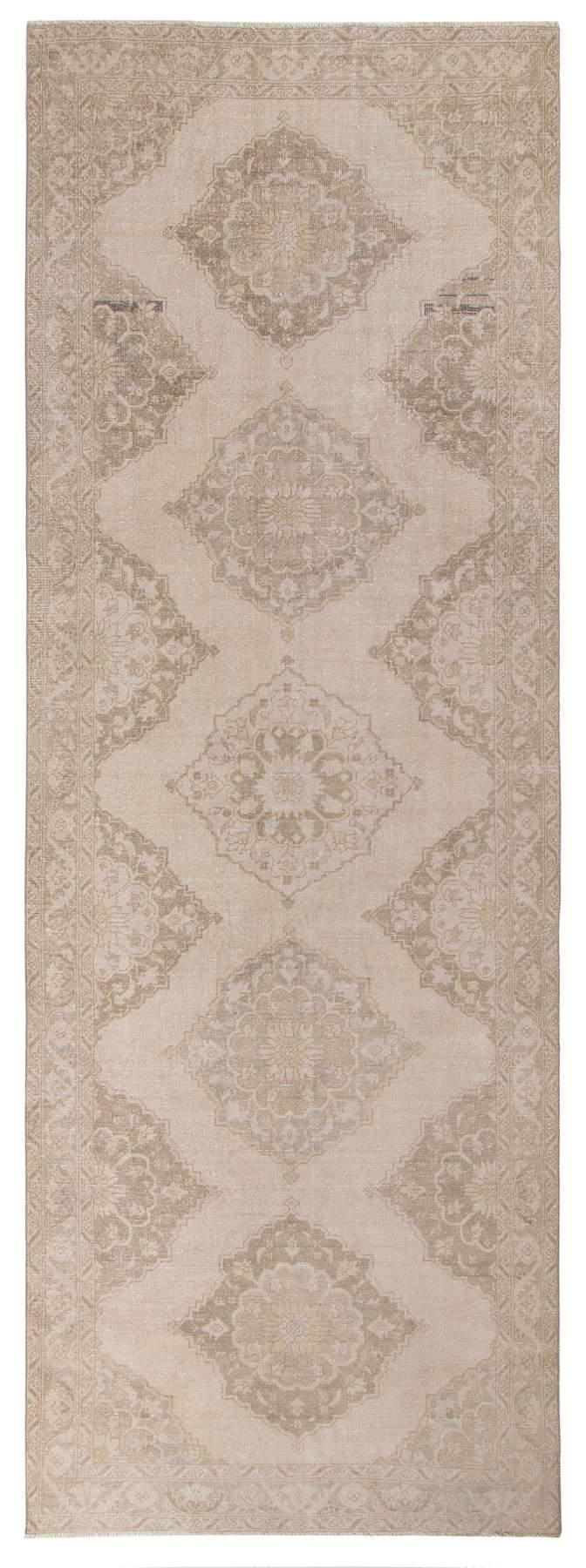 Large Vintage Washed Out Turkish Rug