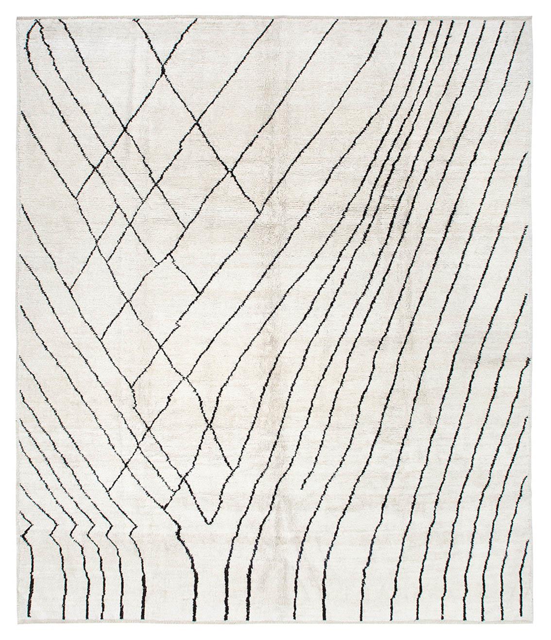 Modern Large Piled Turkish Hemp Rug - 8`10'' x 10`2''