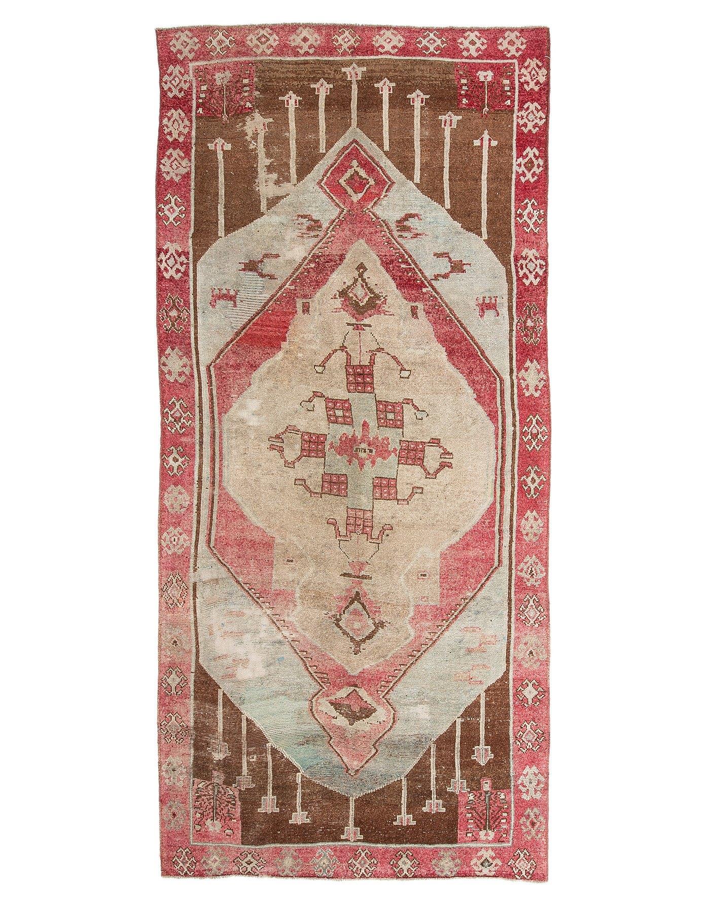Oversized Unique Turkish Kars Wool Rug - 6`10'' x 15`8''