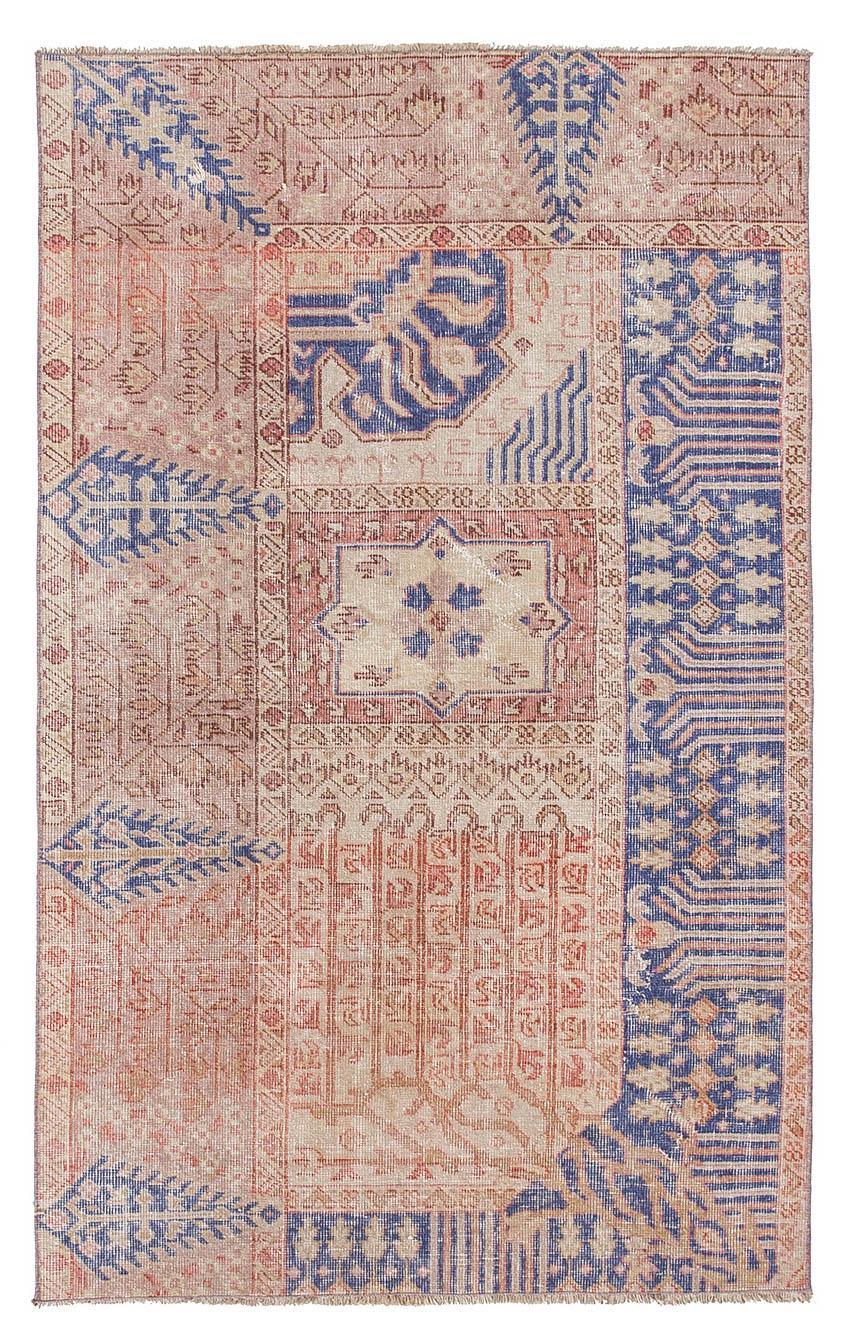 Small Vintage Decorative Oushak Rug - 3`6'' x 5`9''