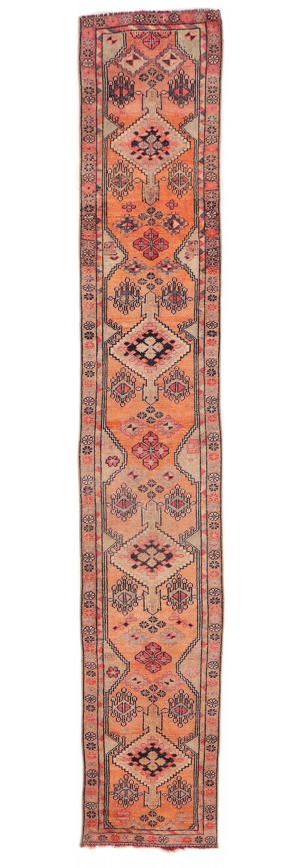 Vintage Decorative Herki Runner - 2`8'' x 15`9''
