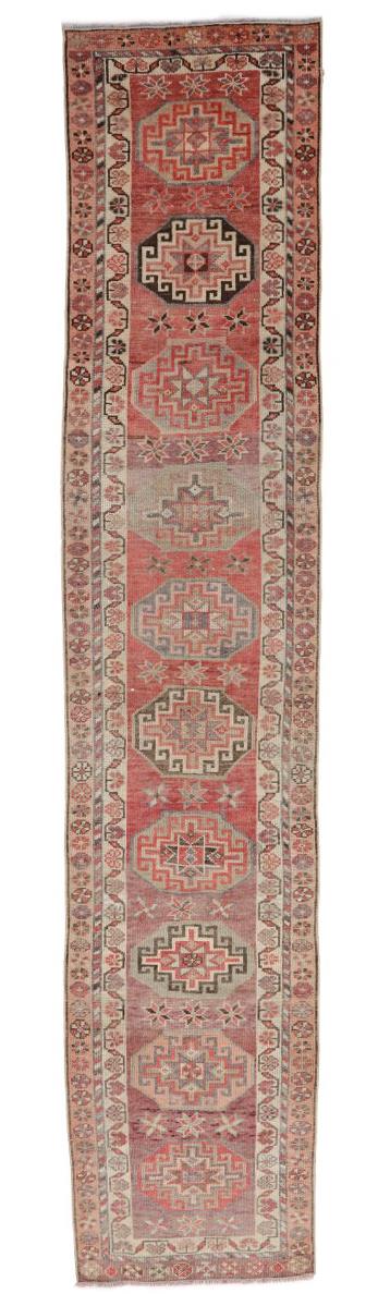 Vintage Decorative Herki Runner  - 2`9'' x 12`4''