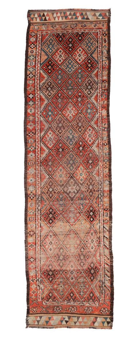 Vintage Decorative Herki Runner - 3`0'' x 12`6''
