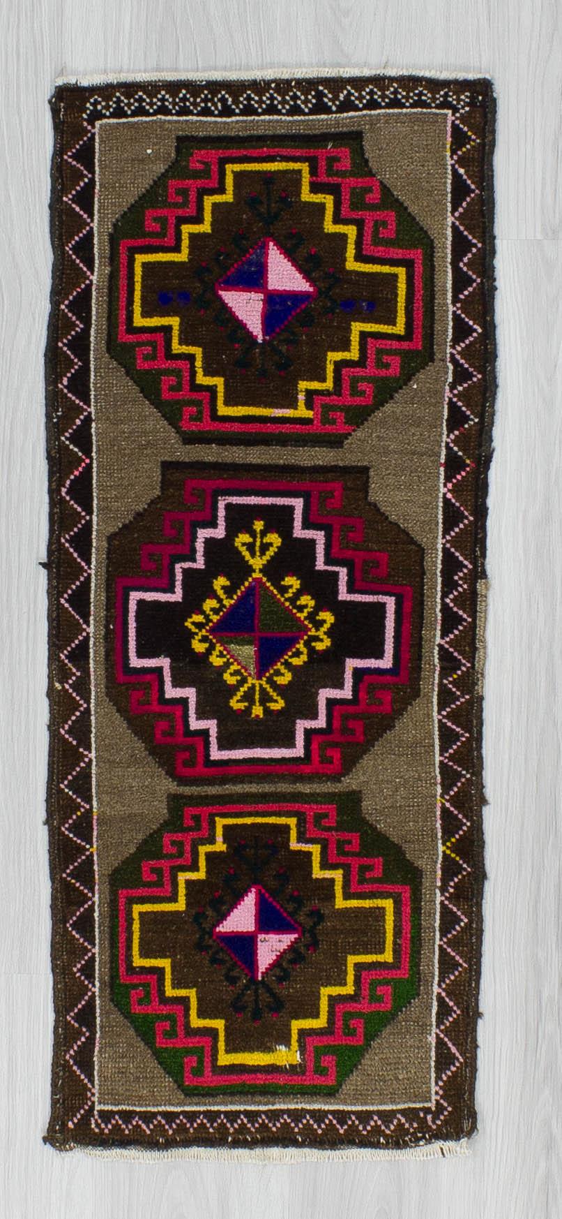Vintage Decorative Mini Rug