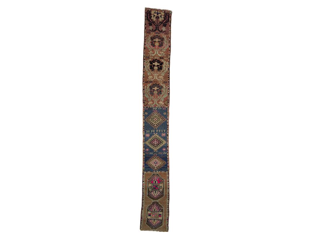 Vintage Decorative Narrow Herki Runner