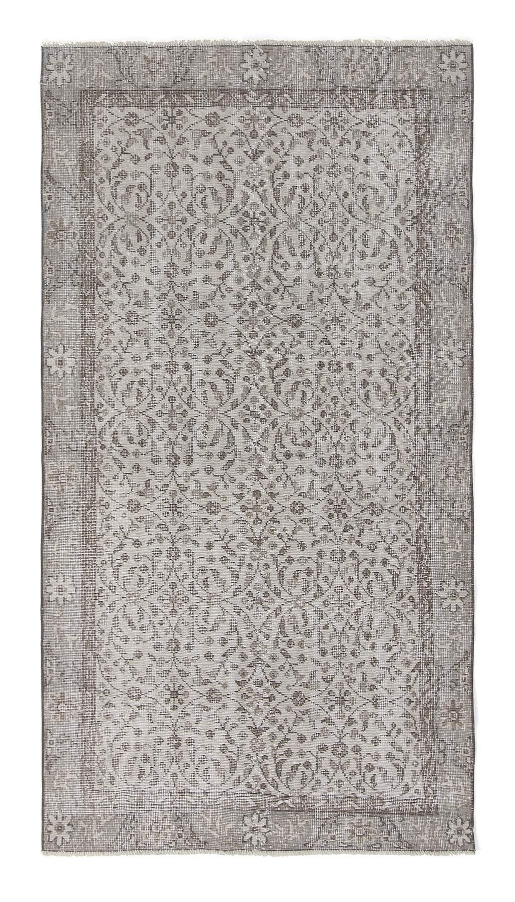 Vintage Floral Turkish Area Rug