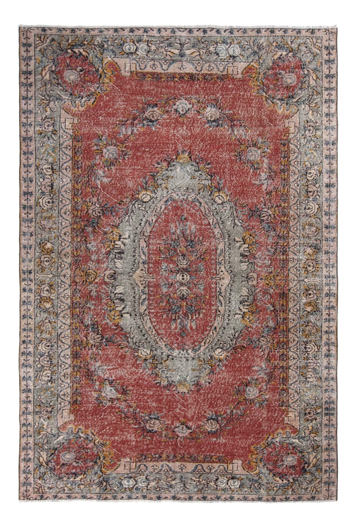 Vintage One of a Kind Oushak Rug