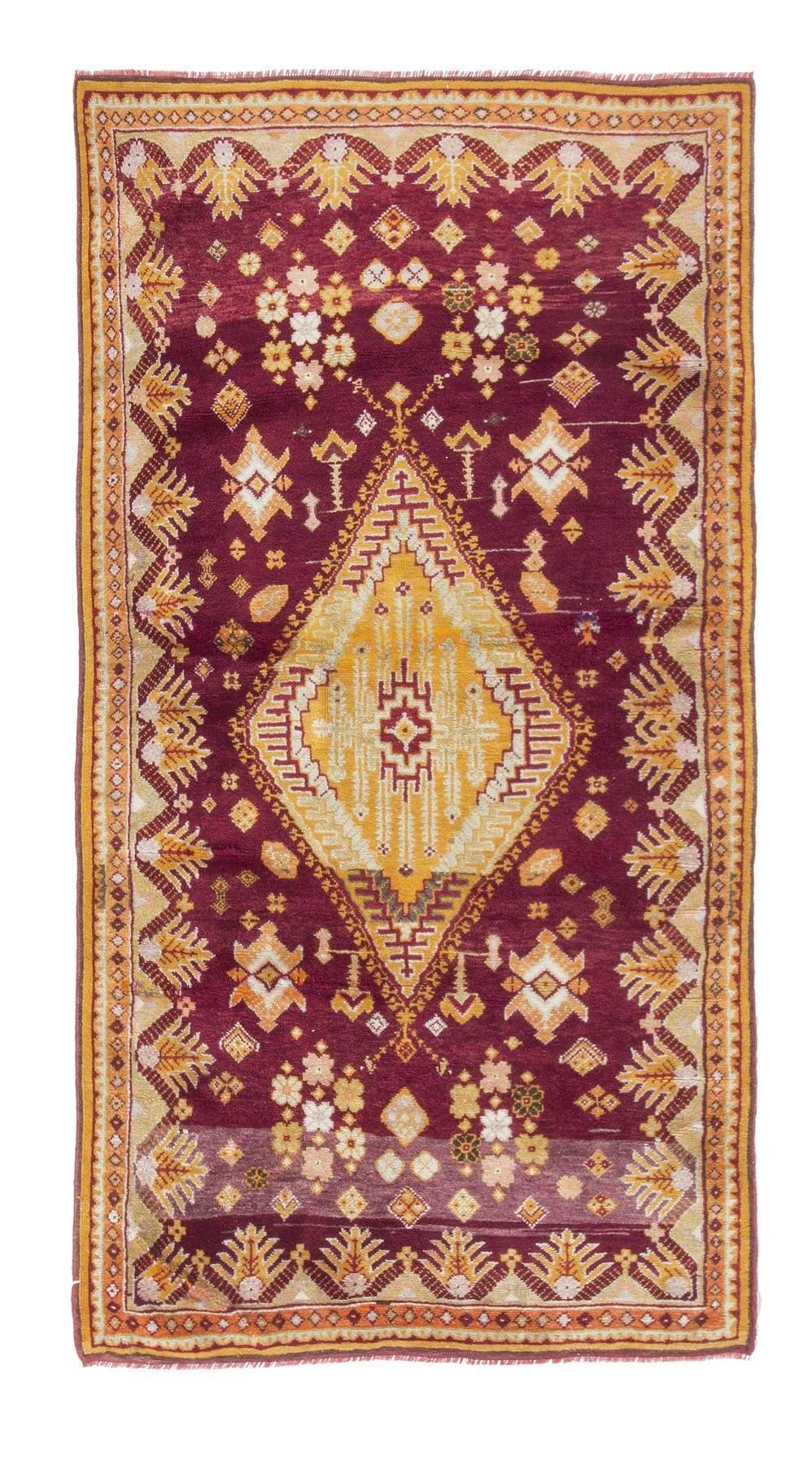 Vintage One of a Kind Turkish Rug