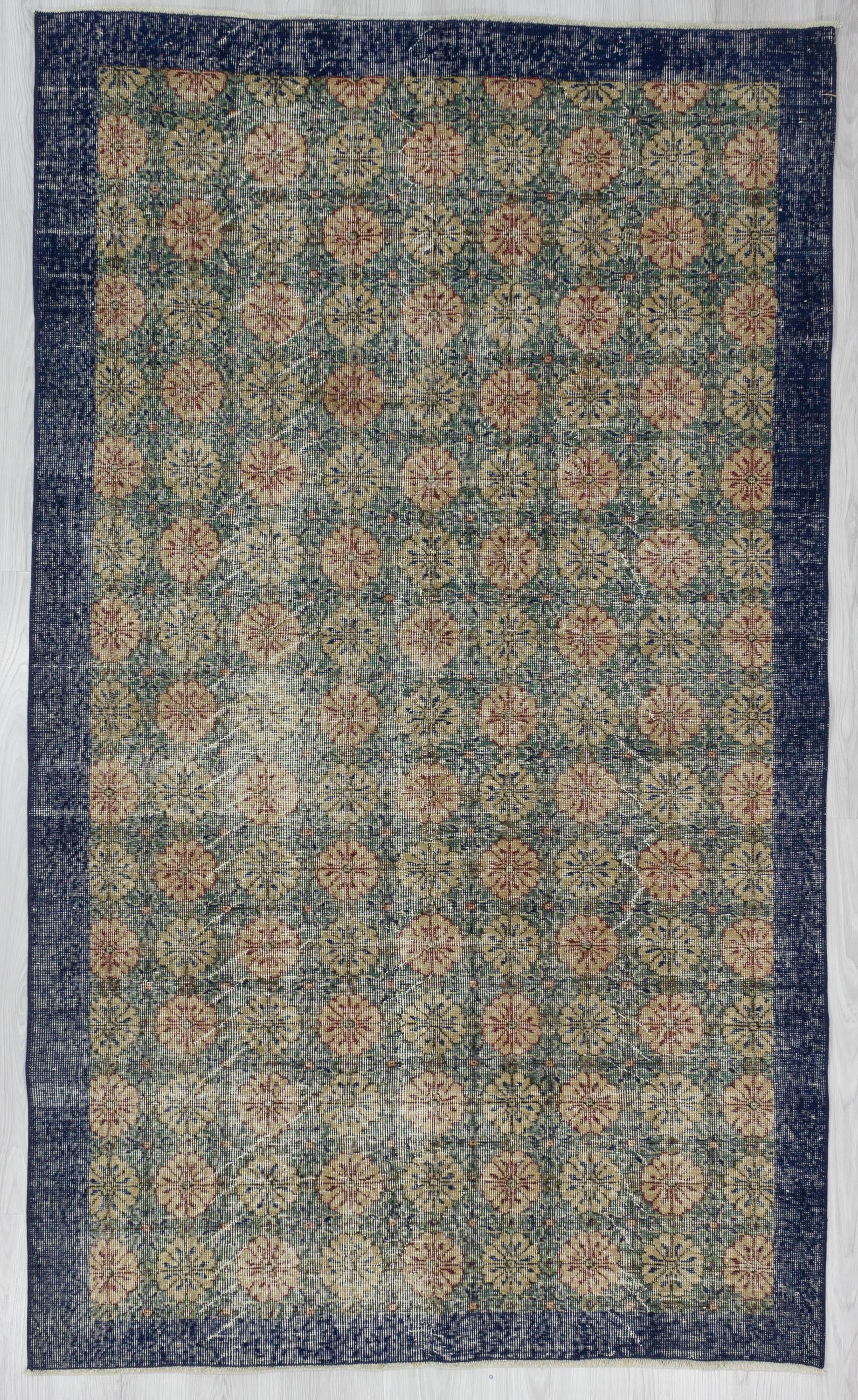 Vintage Oushak Rug