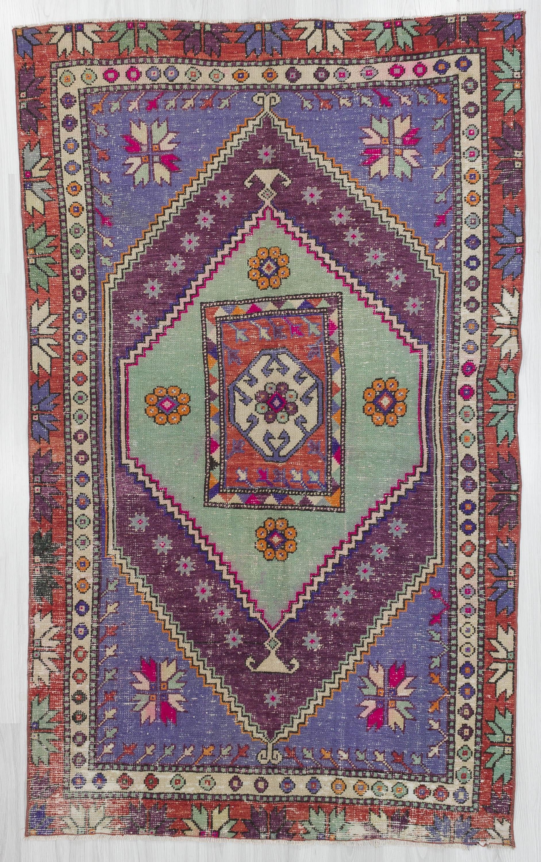 Vintage Oushak Rug