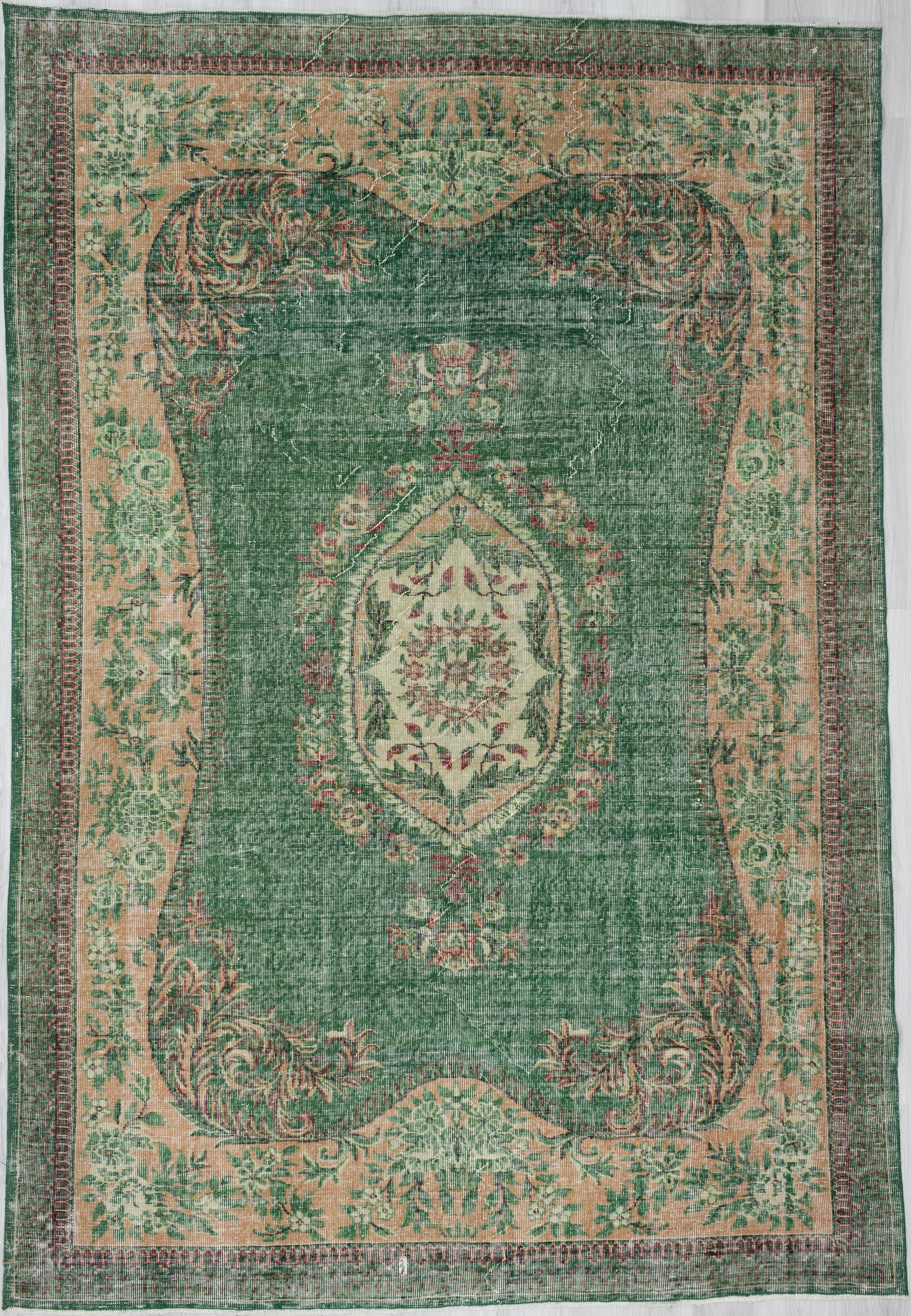 Vintage Oushak Rug