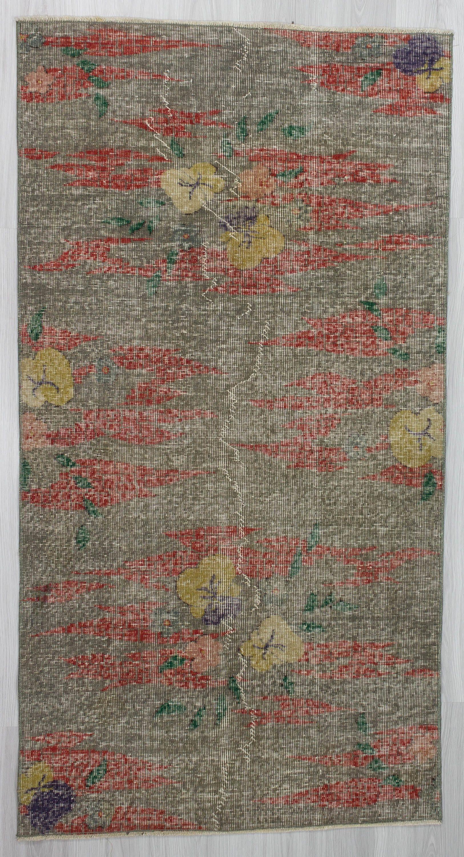 Vintage Turkish art deco rug