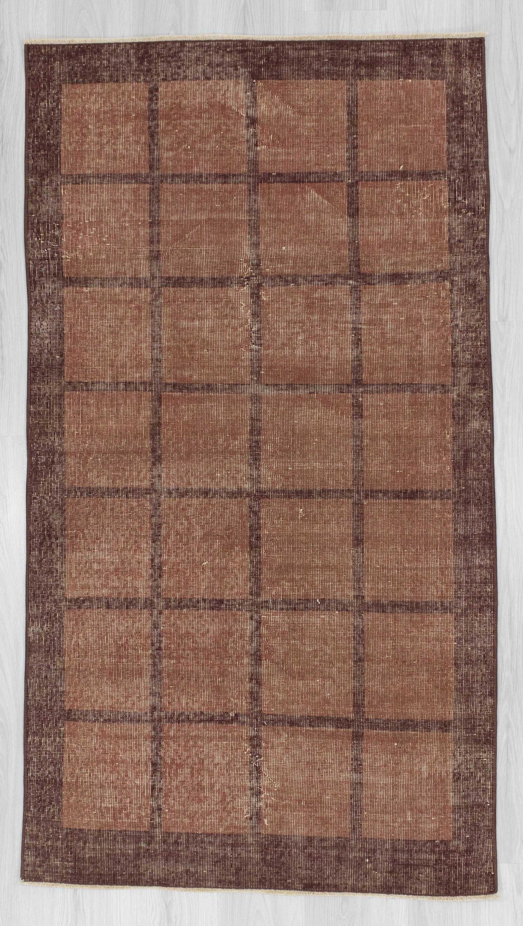 Vintage Turkish deco rug