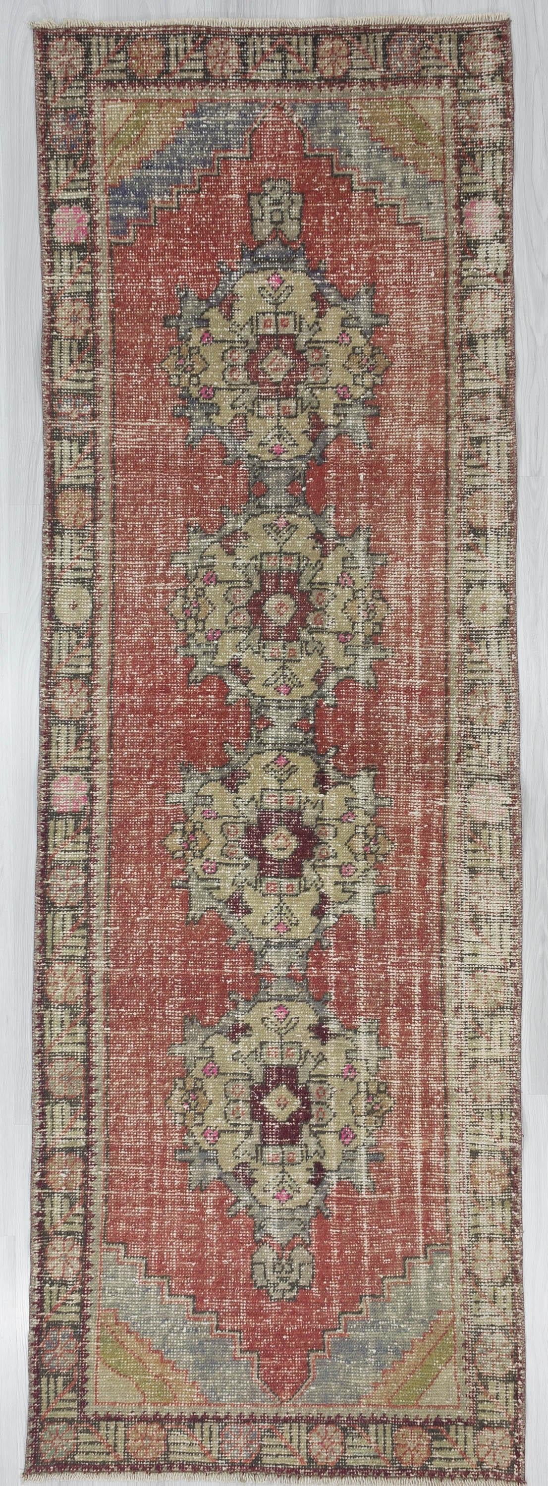 Vintage Turkish Konya Rug