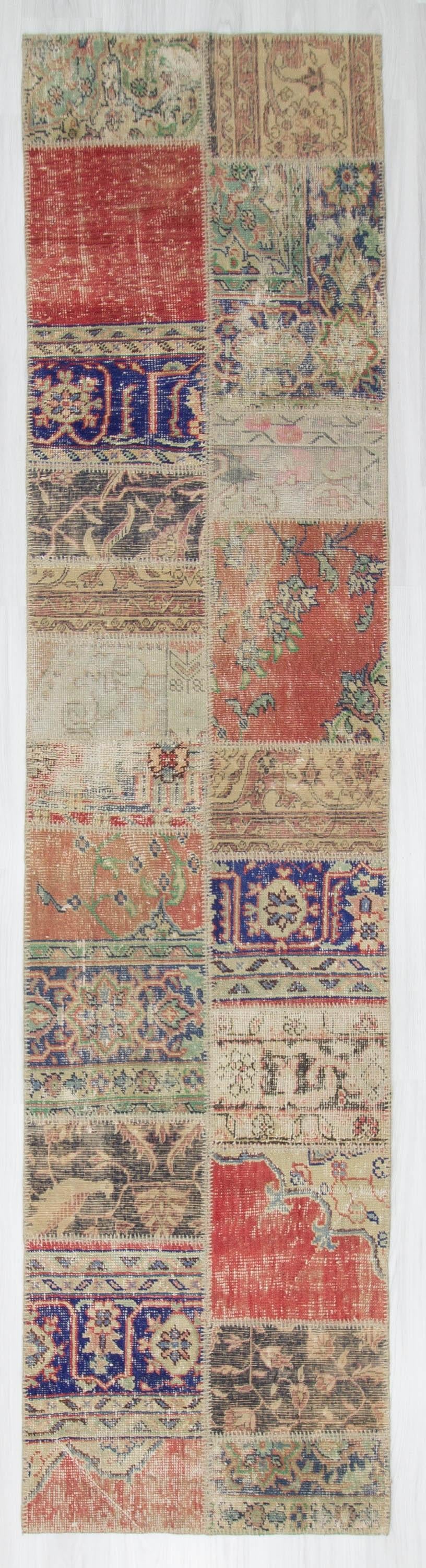 Vintage Turkish Patchwork Runner
