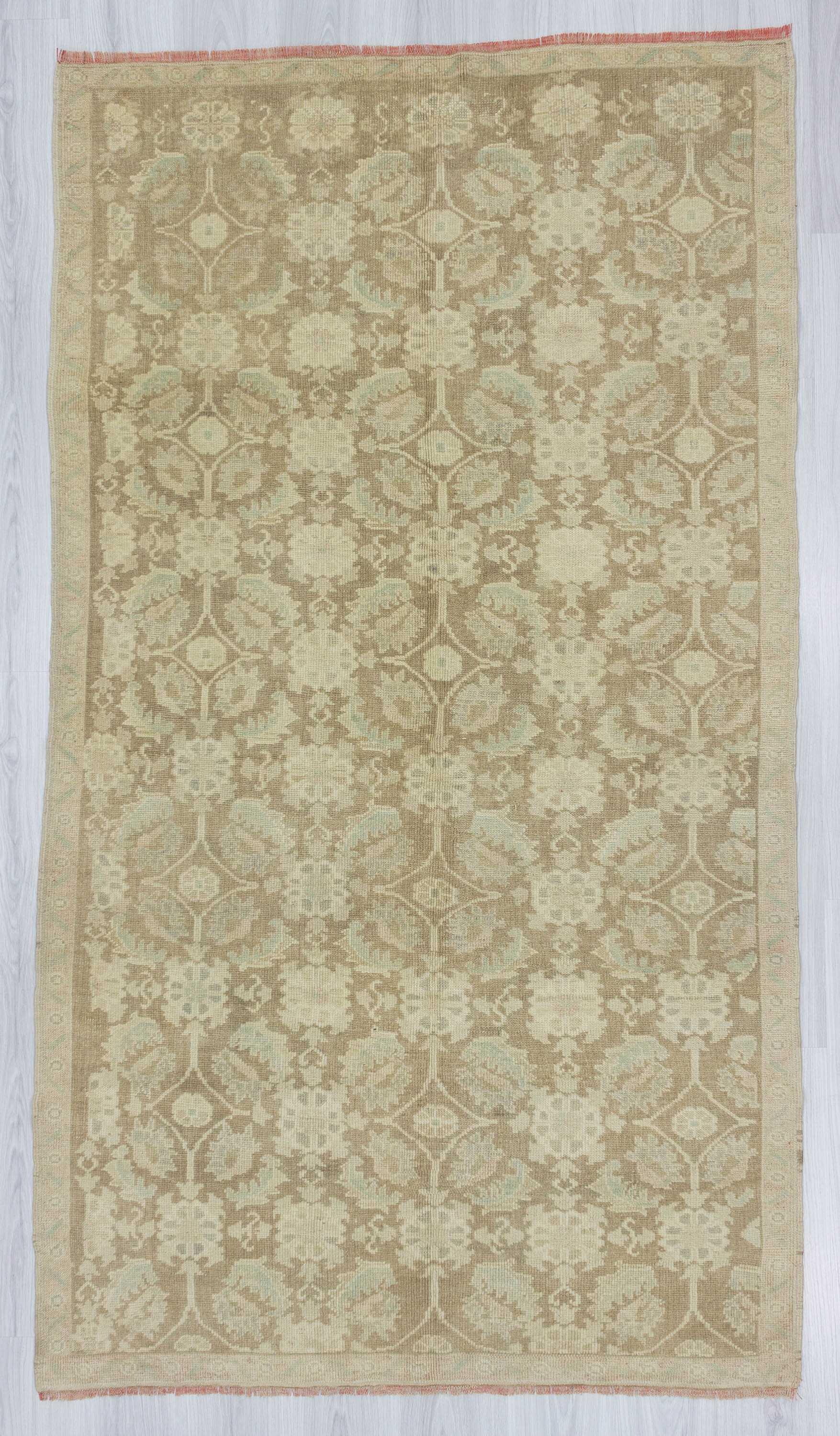 Vintage washed out Turkish rug