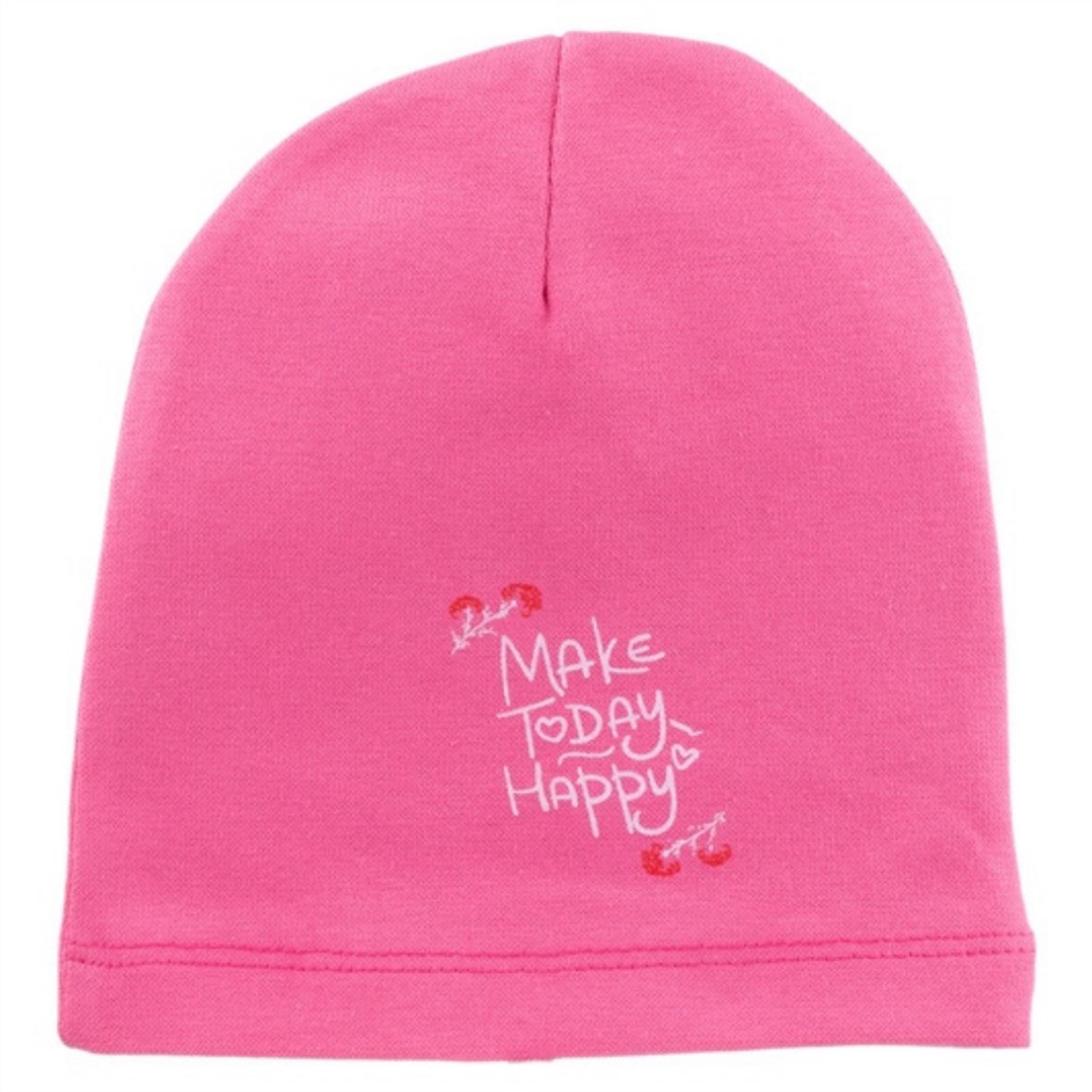 Çocuk Penye Bere Pembe