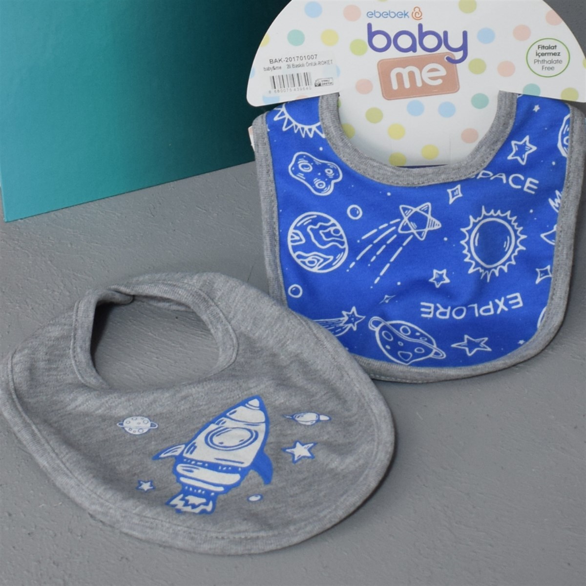 Erkek Bebek 4 Parça Yenidoğan Set