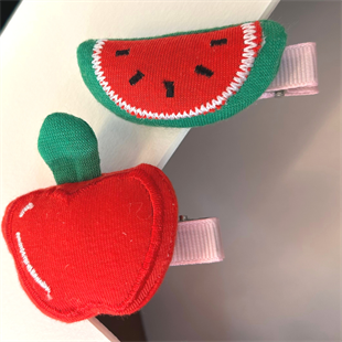 Kırmızı Çocuk Toka Seti