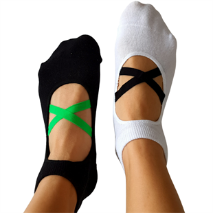 3 lü Yoga ve Pilates Çorabı