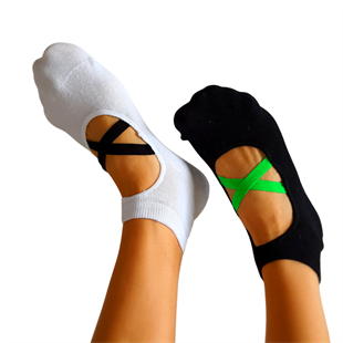 3 lü Yoga ve Pilates Çorabı