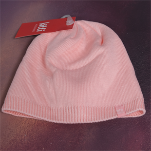 4- 8 Yaş Çocuk Pembe Örme Bere