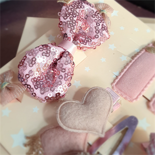 Çocuk Pembe Toka Seti 