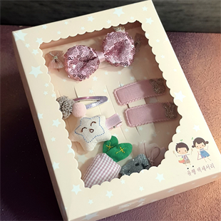 Çocuk Pembe Toka Seti 