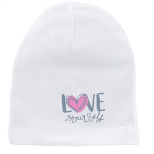 Çocuk Penye Bere Beyaz