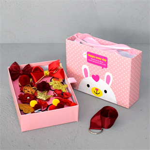 Hediyelik Çocuk Kırmızı Toka Seti