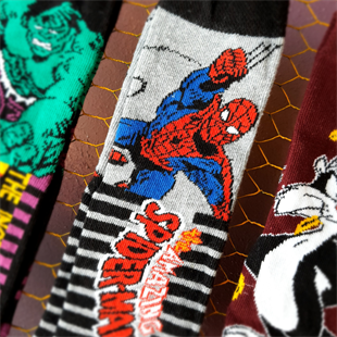 Erkek Çocuk Figürlü 3 lü Çorap Set