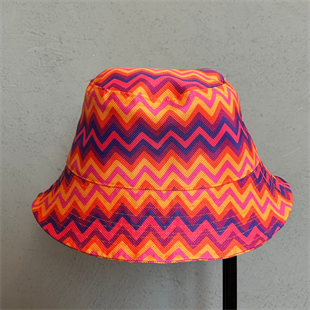 Renkli Neon Bucket Şapka