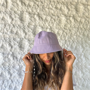 Soft Mor Mevsimlik Bucket Şapka 