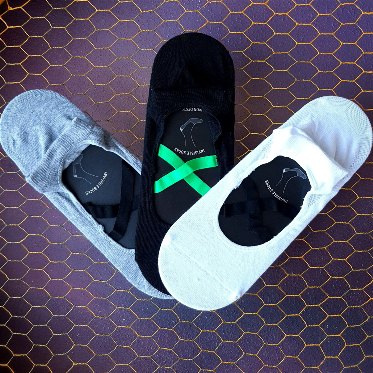 3' lü Yoga & Plates Çorabı