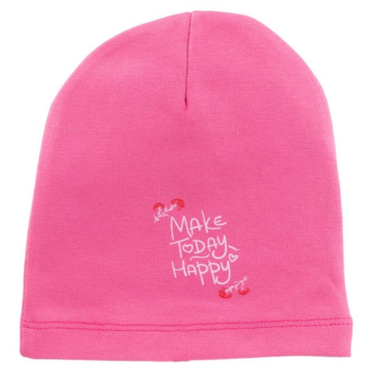 Çocuk Penye Bere Pembe