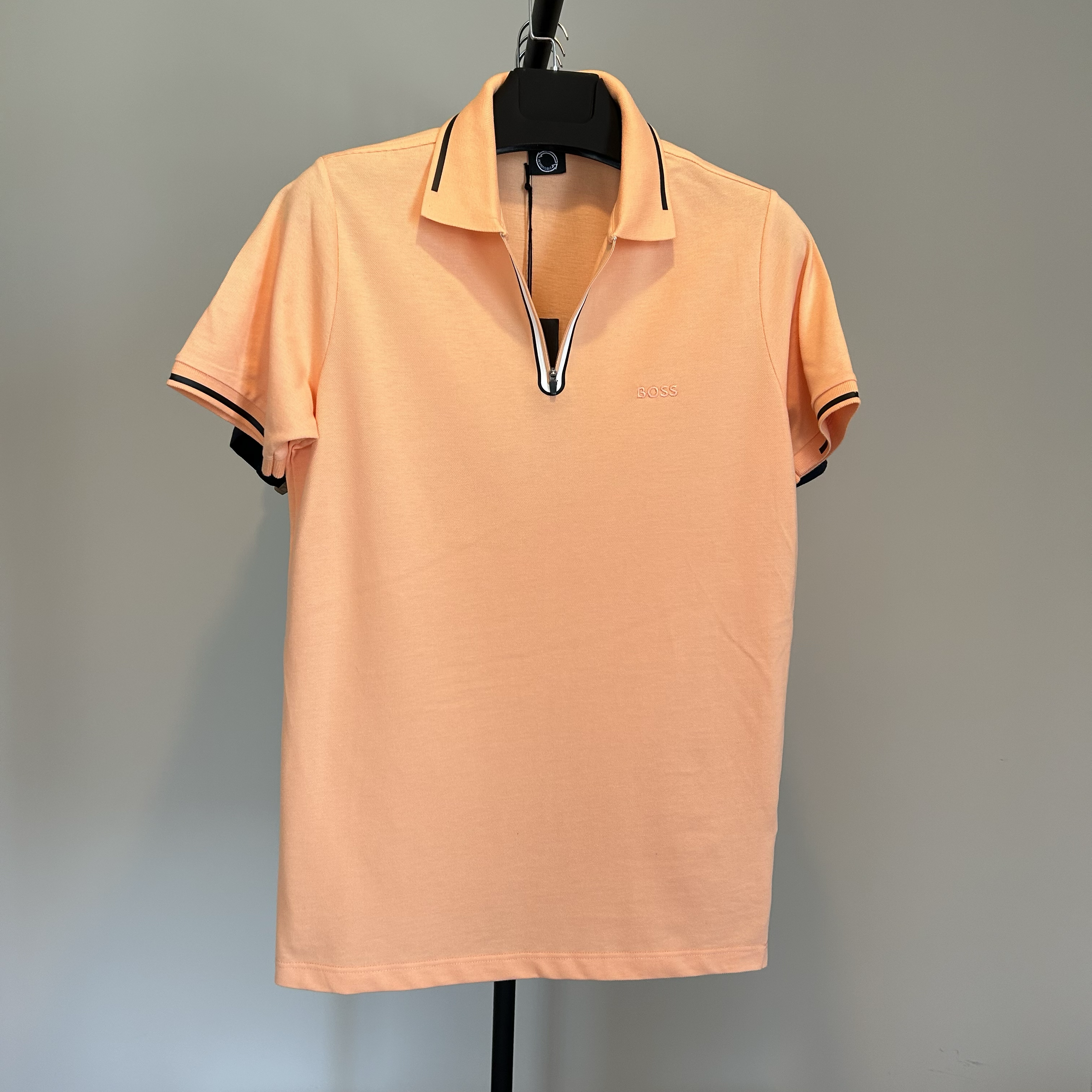 Erkek Polo Yaka Turuncu T-shirt 