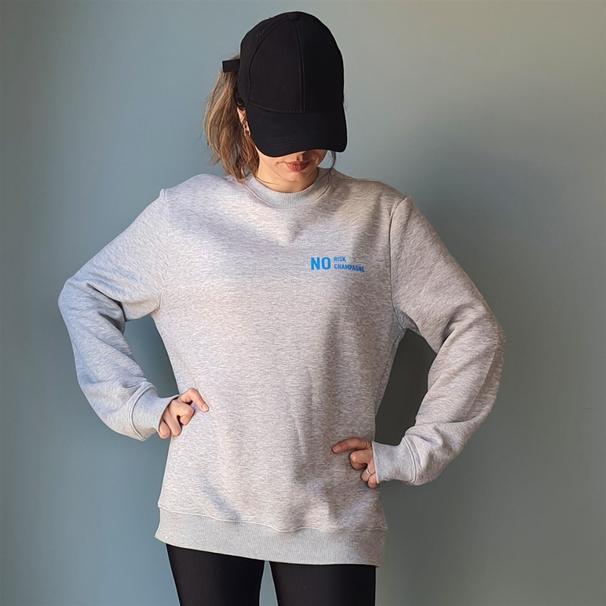 Gri Basic Unisex Sweatshirt