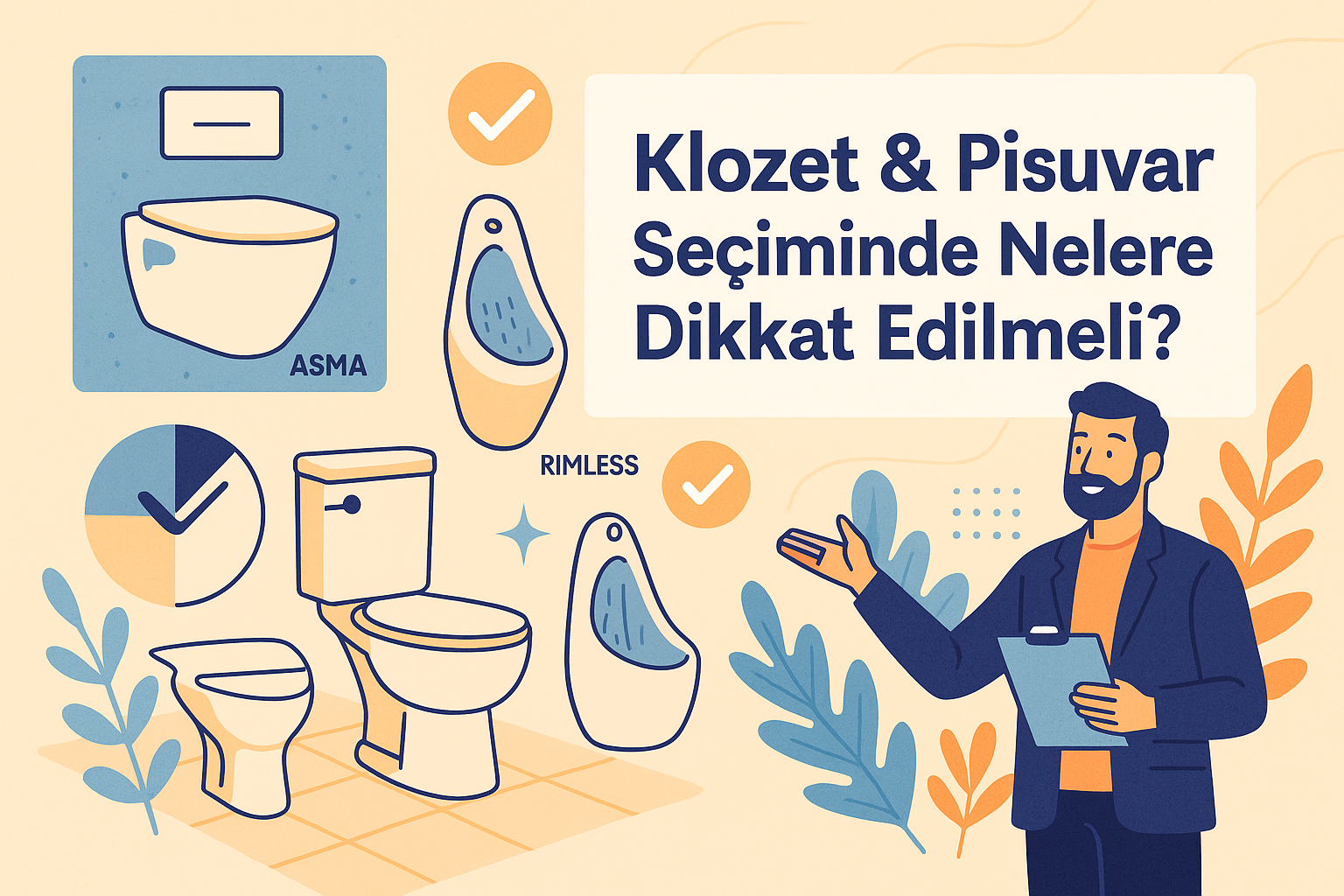 klozet ve pisuvar