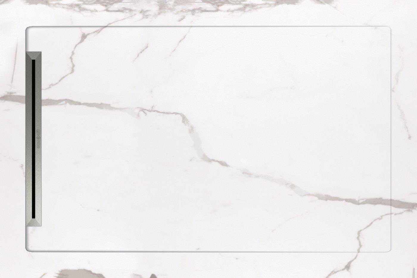 Aquanit Slope 90x135 cm Santorini White Line Duş Teknesi