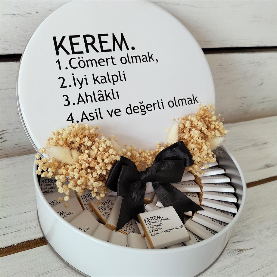 İsim Anlamlı Bebek Çikolatası
